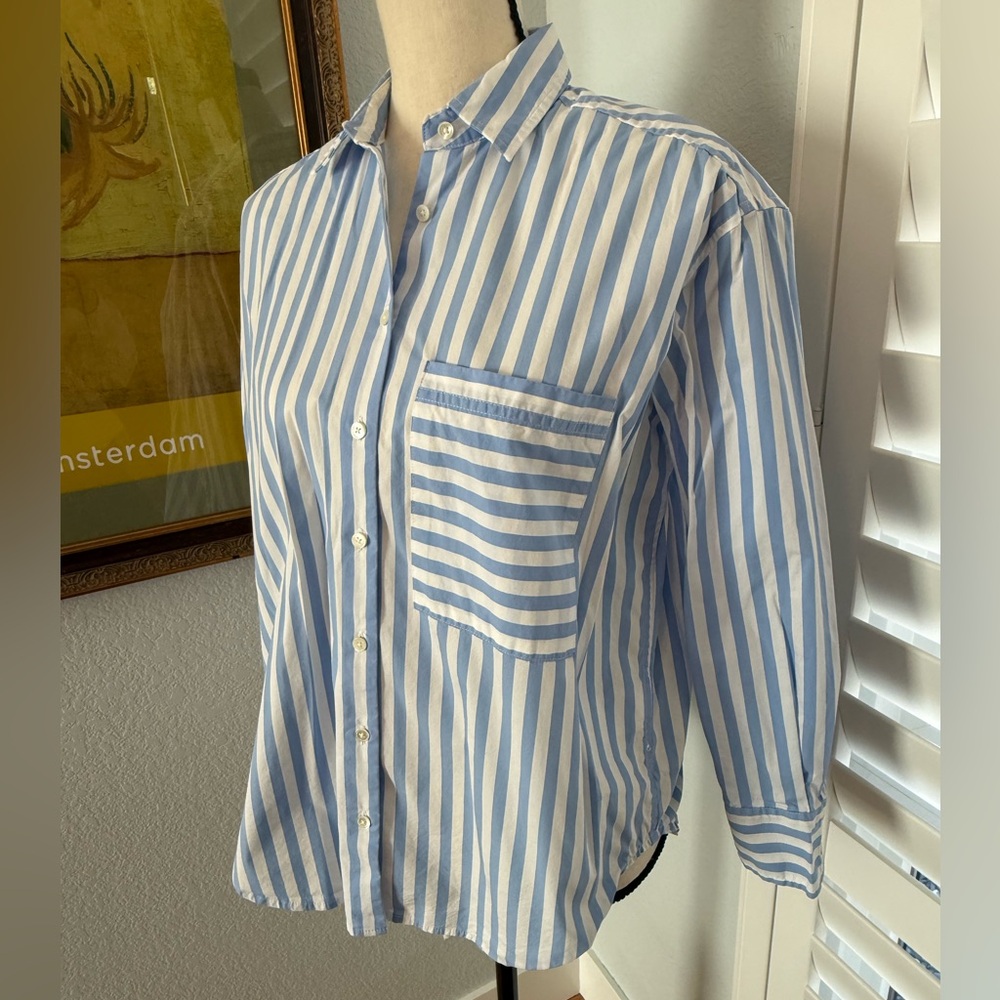 Striped button down shirt - Picture 2 of 5